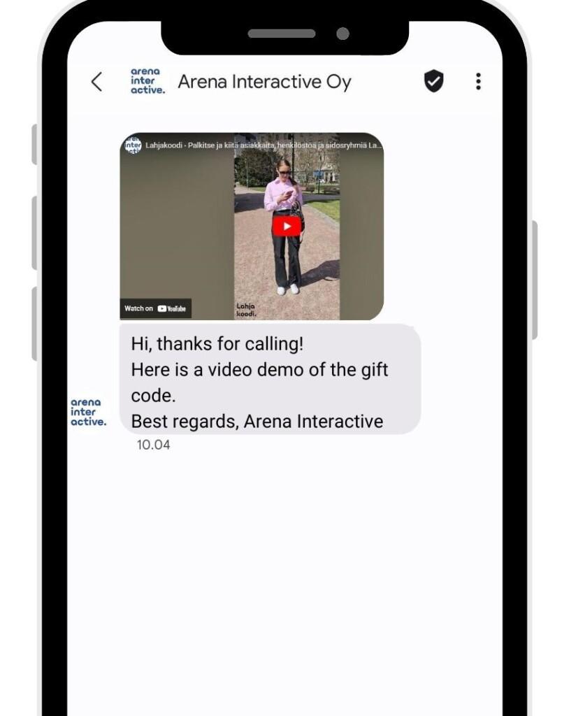 Messaging services - Arena Interactive Messaging services